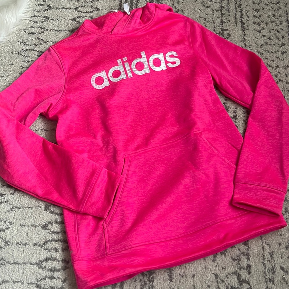 Pink Adidas Hoodie